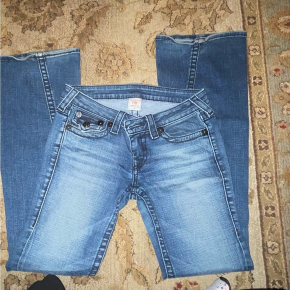 Women’s True Religion Jeans - Joey - Flare - Blue Jeans - Size 28 - Picture 2 of 3